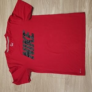 NIKE dri-fit Red Shirt!